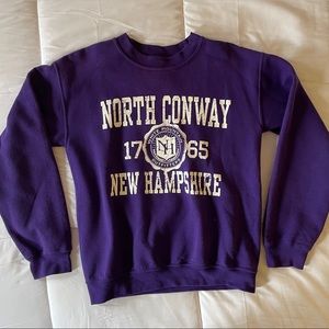 New Hampshire Purple Sweatshirt